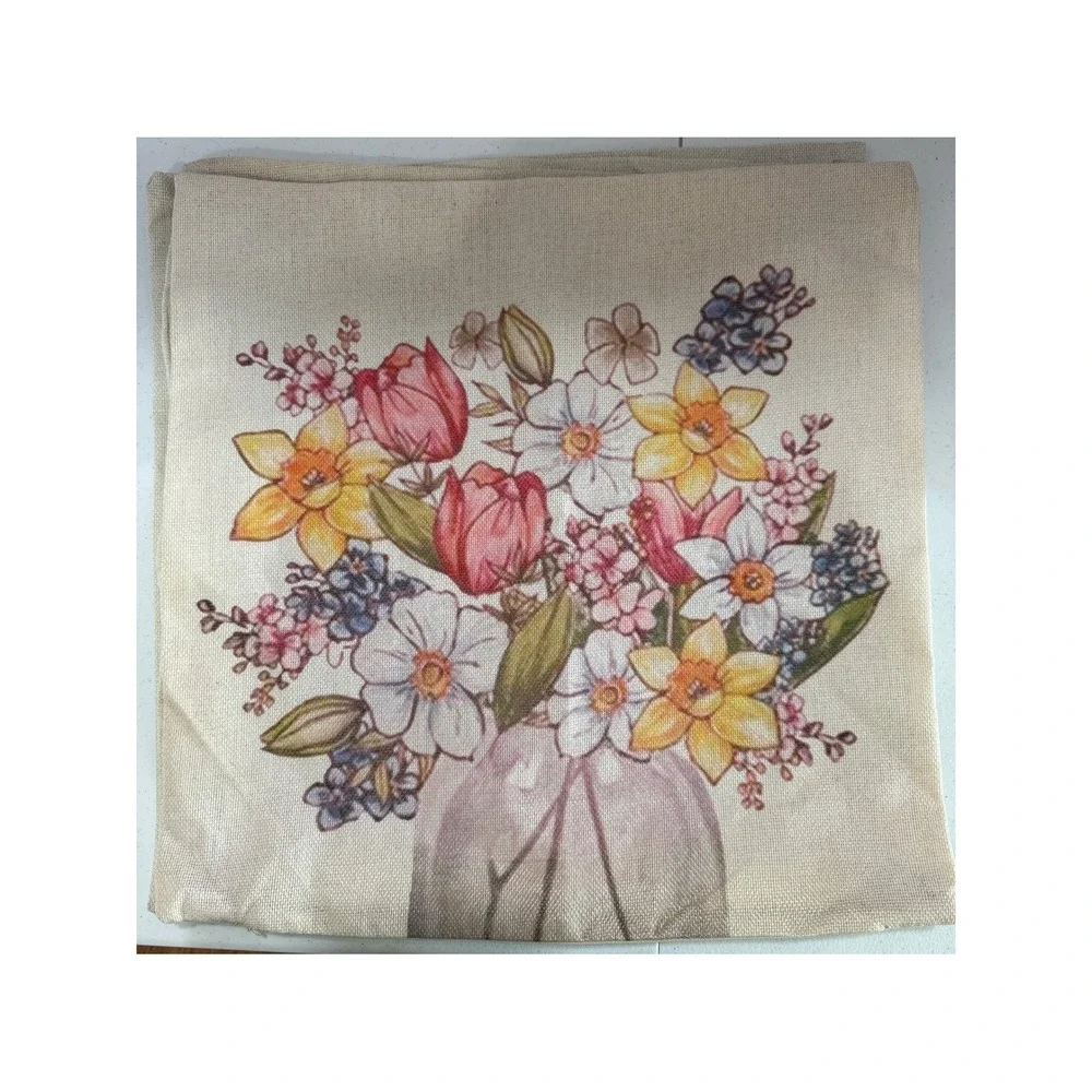 Farmhouse Seasonal Pillow Cover Bundle Bee Pumpkin Fall Spring Zip Covers‎